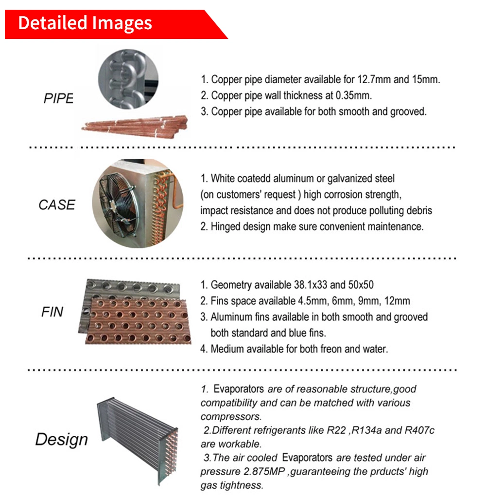 Wholesale Aluminum AC Cooling Coil Refrigerator Evaporator