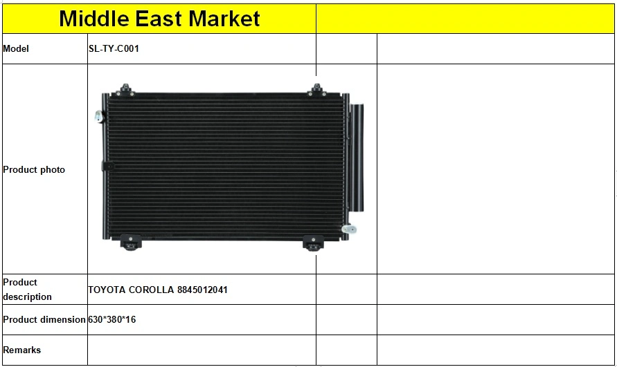 Shenglin Micro Channel Condenser Parallel Flow AC Condenser